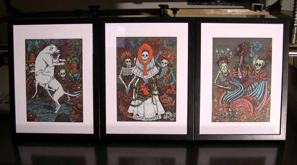 Triptique Santa Muerte (2013)