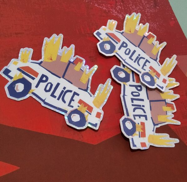 Sticker "c'est la police" – Image 2