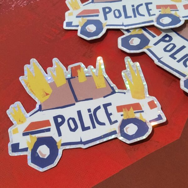 Sticker "c'est la police"