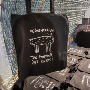 Toth bag "pouvoir des chats"